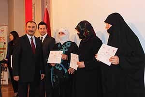 Muş ta 20 Kursiyere Süt Sağım Makinesi Dağıtıldı