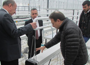 Eskişehir in İlk Jeotermal Kaynaklı Modern Serası Faaliyete Geçiyor