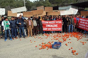 Üreticilerin Kırmızı Eylemi