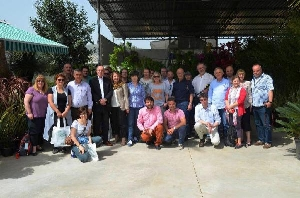 Yabancı Yazarlar Ödemiş te Fidancılık Sektörünü İnceledi