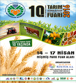 Malatya Tarım Fuarı 10 Kez Kapılarını Açıyor