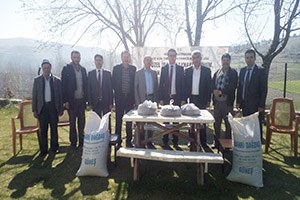 Çiftçilere Karabuğday Tohumu Dağıtıldı