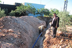 Gölete Dönen Fıstık Bahçesindeki Su Tahliye Edildi
