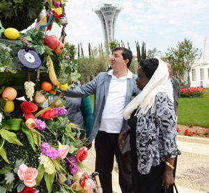 Ugandalı Bakanlar Expo 2016 Alanını Gezdi