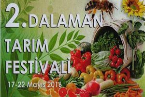 Dalaman da 2 Tarım Festivali