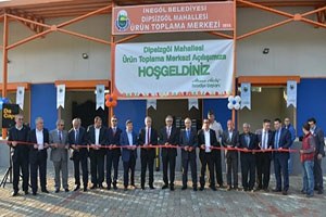 Dipsizgöl Ürün Toplama Merkezi ne Coşkulu Açılış