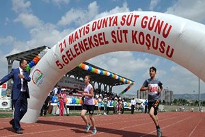 5 Geleneksel Süt Koşusu Gerçekleştirildi