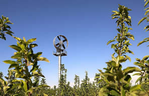 Meyve Bahçelerini Dondan Koruyan Sistemin Yerlisini Ürettiler