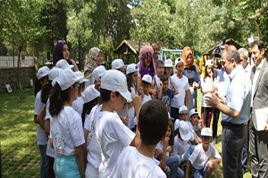 Diyarbakır da Lider Çocuk Tarım Kampı Etkinliği