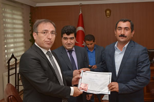 Çatak ta Başarılı Çiftçiler Ödüllendirildi