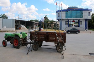 Biga da Sezonun İlk Mahsulü Satıldı