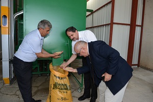 Büyükşehir den 30 Tohum Eleme Tesisi