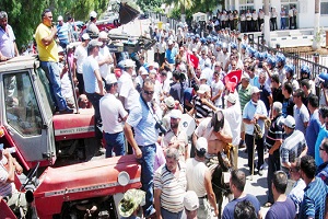 Kıbrıslı Hayvancılar Eylemde