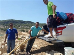 Hatay da Göletlere Balık Bırakıldı