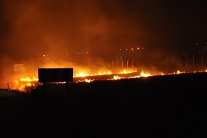 Anız Yangını Ciddi Zararlara Yol Açtı