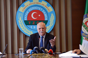 TZOB Başkanı Bayraktar Ağustos Ayı Üretici Ve Market Fiyatlarını Değerlendirdi