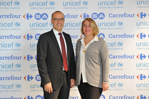 CarrefourSA dan UNICEF in Tarladan Okula Projesine Destek