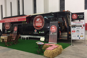 Vodafone Akıllı Köy Otobüsü Agroexpo da