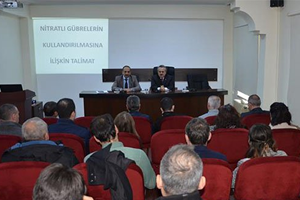 Tekirdağ da Nitratlı Gübre Bilgilendirme Toplantısı