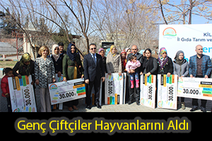 720 Küçükbaş Hayvan Dağıtıldı