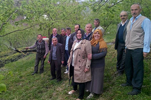 Kadın Çiftçilere Fındıkta Küllenme Hastalığı Anlatıldı