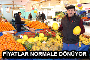 Meyve Sebze Fiyatları Normale Dönüyor