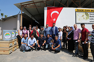 Girişimci Vatandaşlara 60 Adet Arı kovanı Dağıtıldı