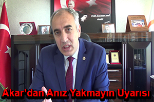 Osman Akar dan Anız Yakmayın Uyarısı