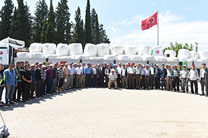 Büyükşehir den Çiftçiye Destek