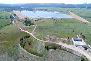 Çeltik Göleti Sulaması İnşaatı Hızla Devam Ediyor