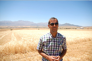 Afşin de Arpa ve Buğday Hasadı İçin Biçerdöverler Tarlaya Girmeye Başladı