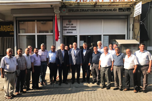 Bayraktar Aydın da Tarımın Sorunlarını Dinledi