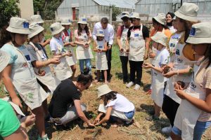 Çocuklar için tarım kampı