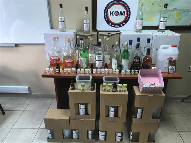 Tarım İl Müdürlüklerinin sahte içkiyle mücadelesi devam ediyor