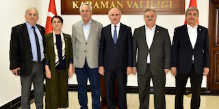 TBMM Tıbbi Aromatik Bitkiler Komisyon üyeleri Karaman da