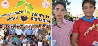 GENÇLERİ TARIMA KAZANDIRMA PROJELERİ DEVAM EDİYOR
