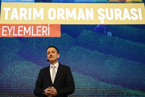 Bakan Pakdemirli Tarım ve Orman Şurası Eylem Planı nı Açıkladı