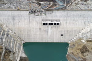 Türkiye ve Avrupa nın En Büyük Barajında Su Tutulmaya Başlandı