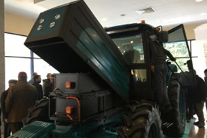 Yerli ve Milli Elektrikli Traktör Kayseri de