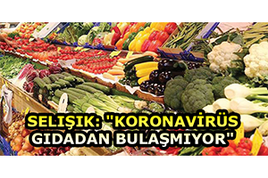 FAO Türkiye Temsilci Yardımcısı Selışık Koronavirüs Gıdadan Bulaşmıyor