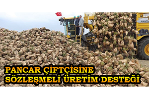 Türkşeker den Pancar Çiftçisine Sözleşmeli Üretim Desteği