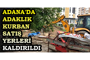 Adana da Adaklık Kurban Satış Yerleri Kaldırıldı