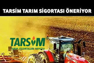 Üreticiye tarım sigortası Öneriliyor