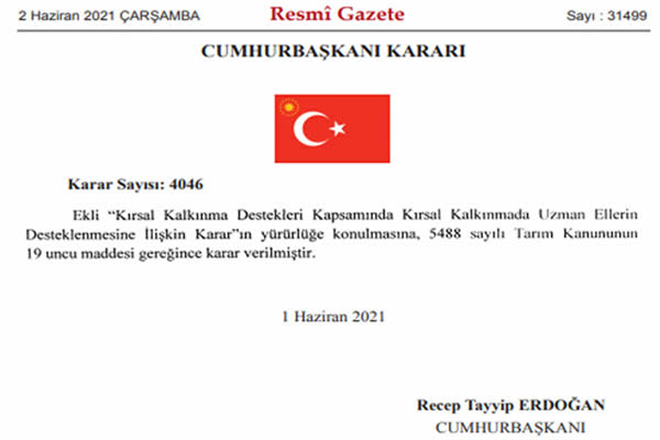 100 Bin Lira Hibe Desteği Kararı Resmi Gazete de Yayımlandı