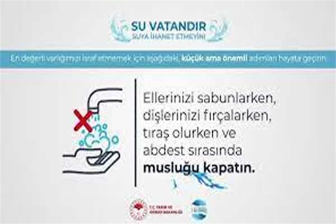 TARIM VE ORMAN BAKANLIĞI TARAFINDAN SUYUN VERİMLİ KULLANIMI İÇİN REHBER HAZIRLANDI