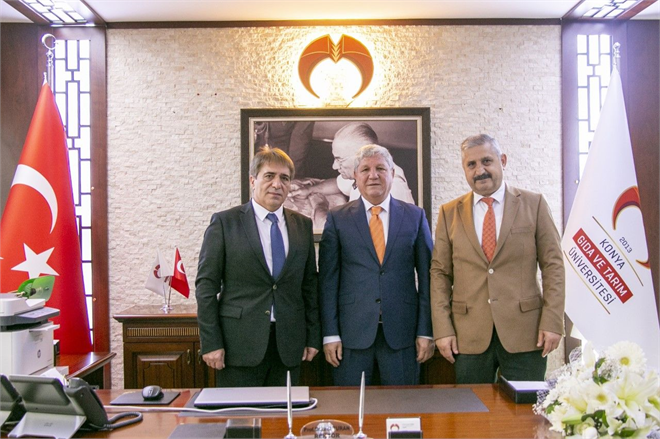 Konya Gıda ve Tarım Üniversitesi`nde Rektörlük Devir Teslim Töreni Yapıldı