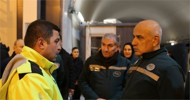 BAKAN KİRİŞCİ YUSUFELİ BARAJI VE HES TE İNCELEMELERDE BULUNDU