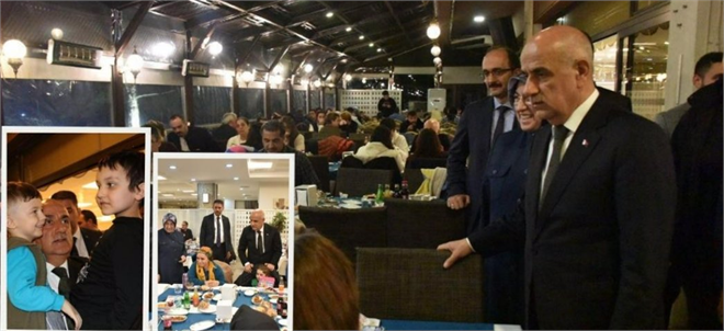 BAKAN KİRİŞCİ DEPREMZEDE VATANDAŞLARLA BİR ARAYA GELDİ