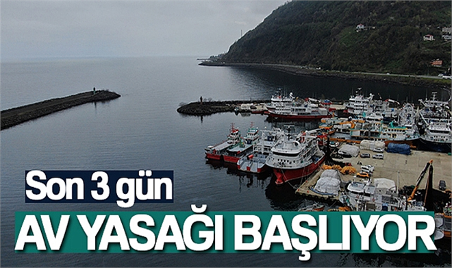 DENİZLERDE AV YASAĞI 15 NİSAN`DA BAŞLIYOR