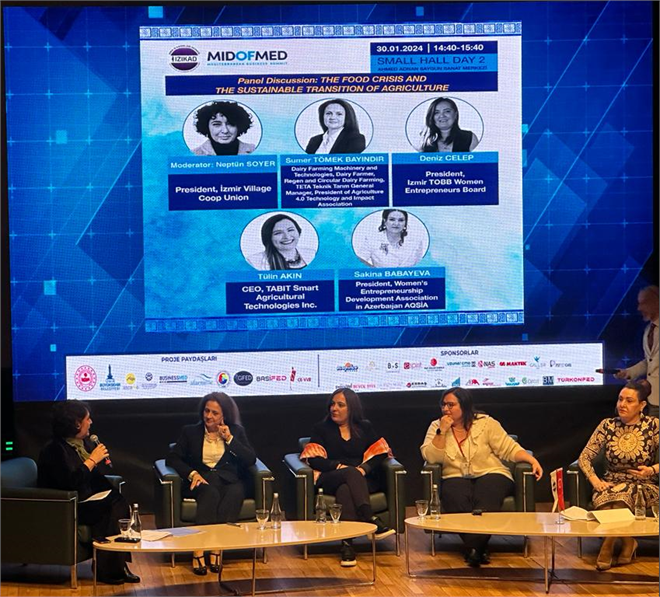 Gıda Krizi ve Sürdürülebilir Tarım İZİKAD ın Zirvesinde Tulin Akın Perspektif Sundu